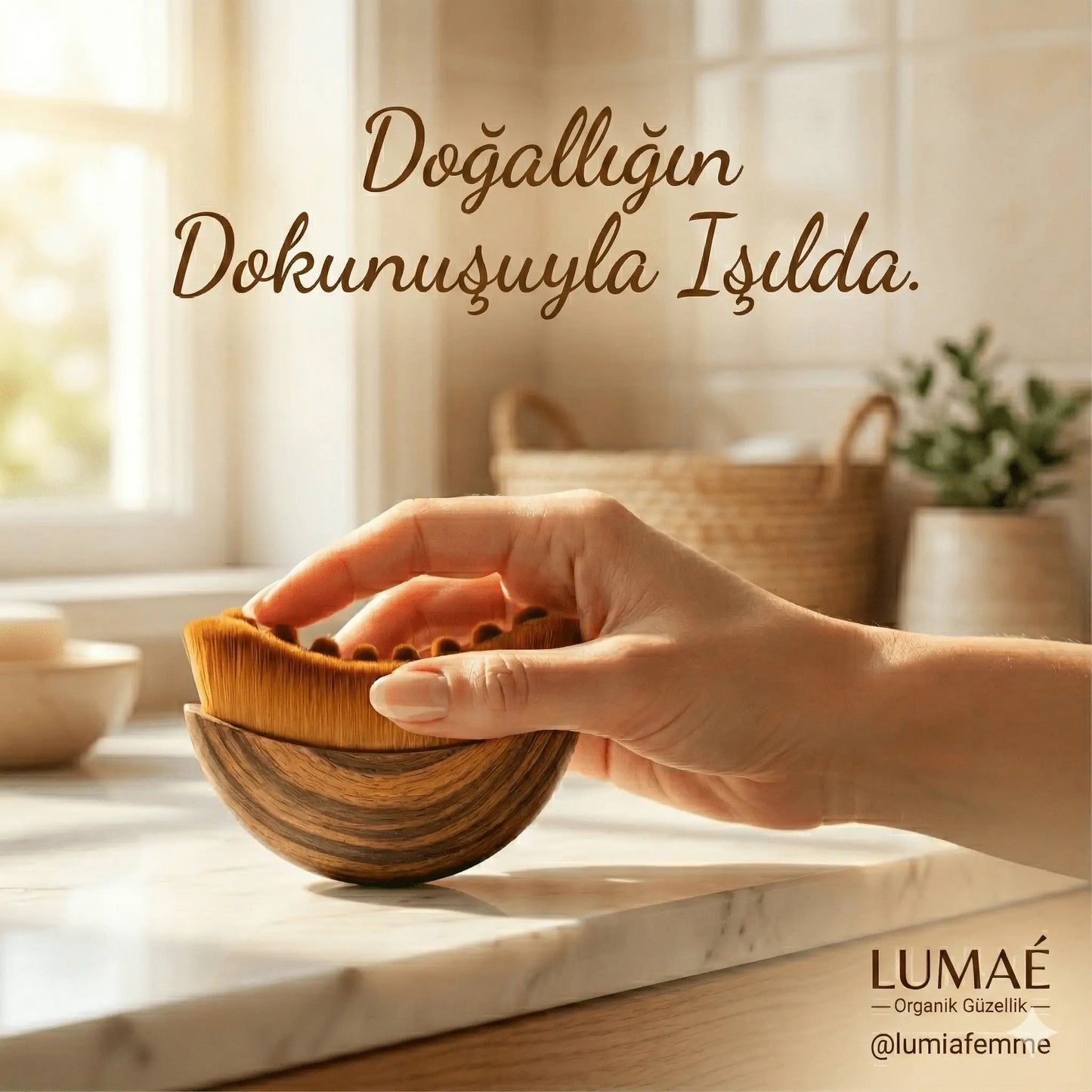 Lenfatik Drenaj ve Ödem Attırıcı Masaj Fırçası Lumia - lumiafemme