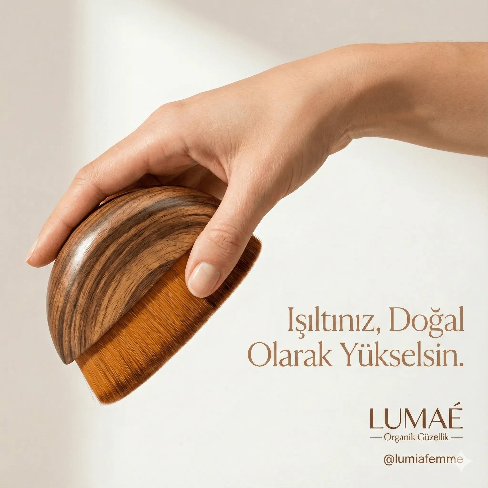 Lenfatik Drenaj ve Ödem Attırıcı Masaj Fırçası Lumia - lumiafemme